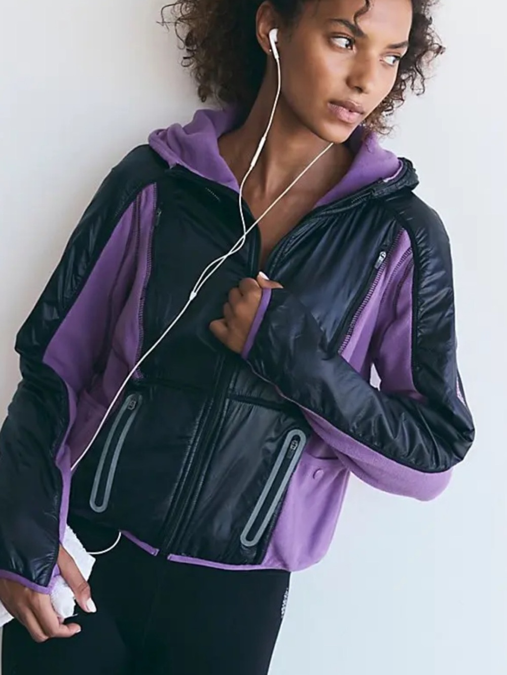 NWT Free People FP Movement Go The Distance Fleece Jacket Size XS